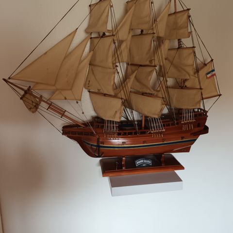 Moddel av  Spansk Galleon