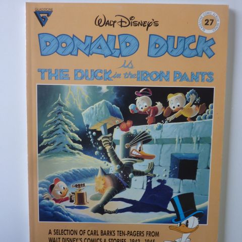 Walt Disney's Gladstone Comic Album Series #27 Donald Duck - 1989 "Carl Barks"