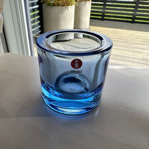 Iittala Kivi Aqua blue