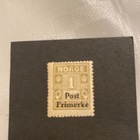 Frimerker Norge Postfrisk 1929 163a grønnlig oliven