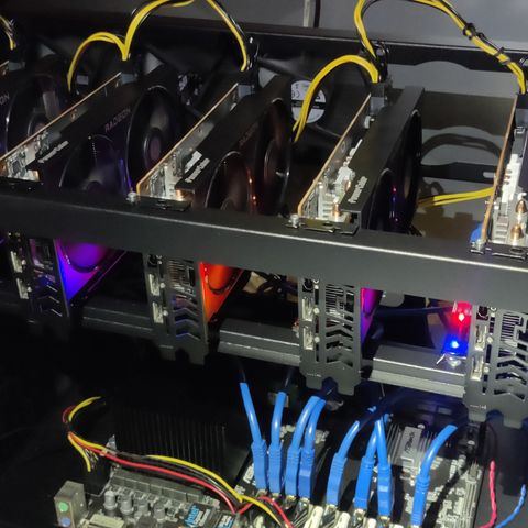 Mining rig - 8x RX 6600