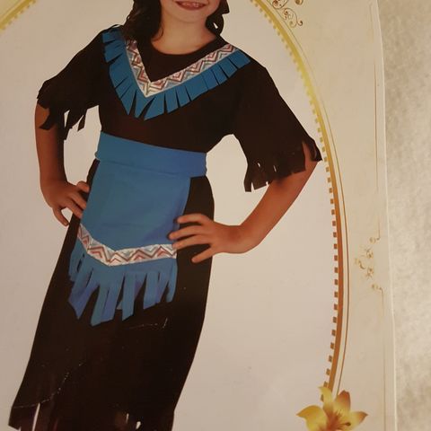 Pocahontas kostyme for jente