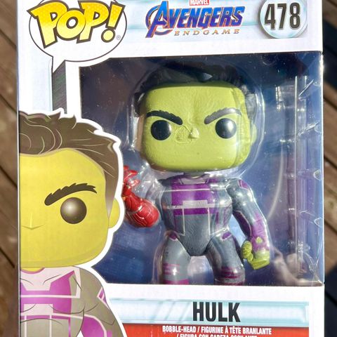 Funko Pop! Hulk (w/ Gauntlet) (6-inch) | Avengers: Endgame | Marvel (478)