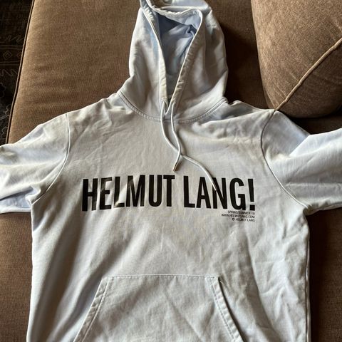 Helmut Lang Exclamation Hoodie