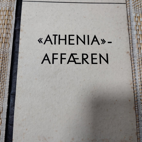 Athenia affæren bok