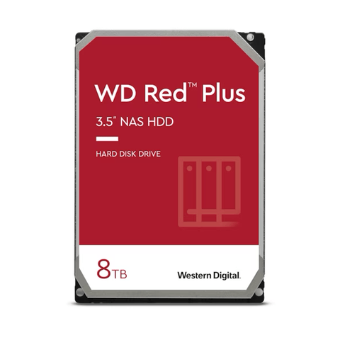WD Red Plus 8TB NAS HDD 8 TB