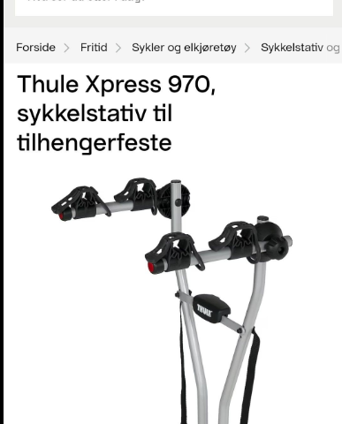 sykkelstativ til leie