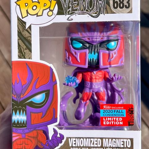 Funko Pop! Venomized Magneto [Fall Convention] | Marvel (683)