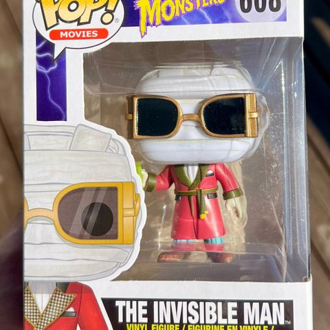 Funko Pop! The Invisible Man | Universal Classic Monsters (608)