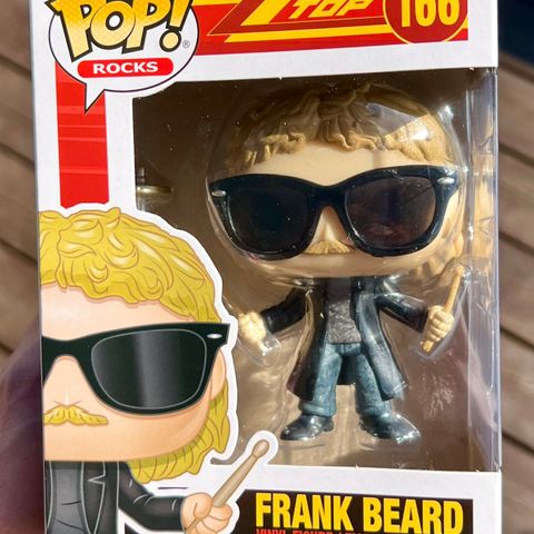 Funko Pop! Rocks: Frank Beard |  ZZ Top (166)