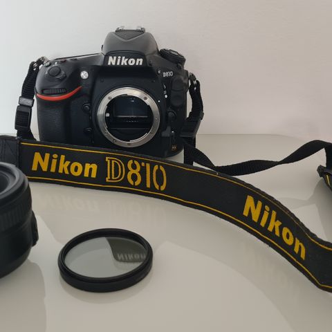 Nikon D810 + 50 mm 1.8 + nd filter