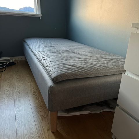 Järnudda seng + sengeben - Ikea