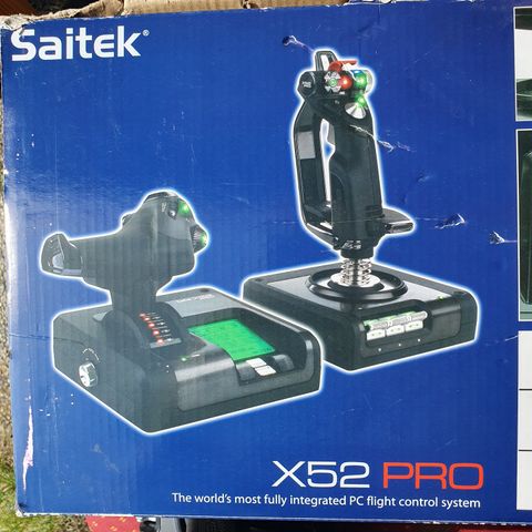 Saitek X52 Pro flight control system