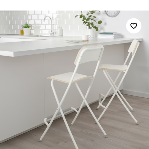Barkrakk, sammenleggbar, barstoler IKEA