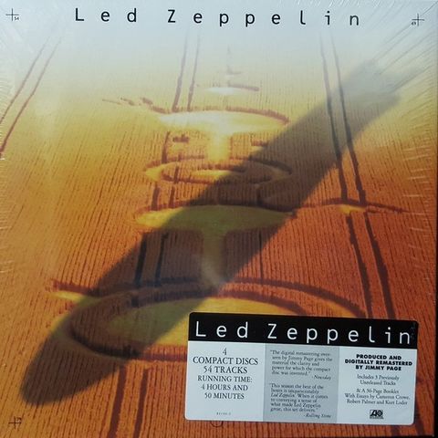 Led Zeppelin - Led Zeppelin 4CD Boks Remaster med uutgitte låter mm