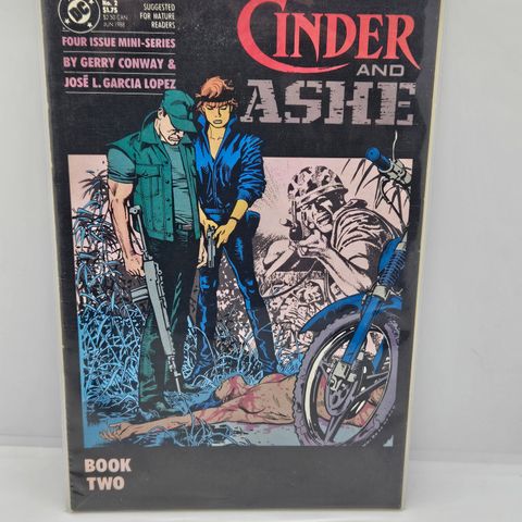 Cinder and Ashe nr 1 og 2. Jun 1988. DC comic