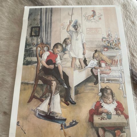 Carl Larsson store postkort 21x17