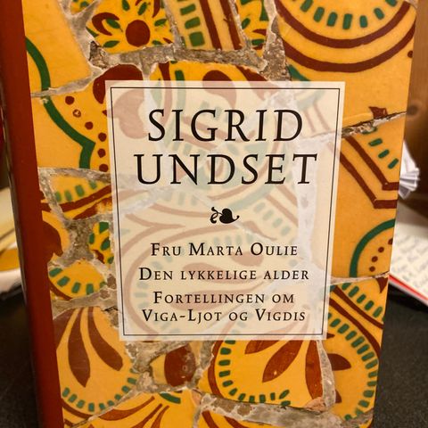 Sigrid Undset - 3 bøker i 1