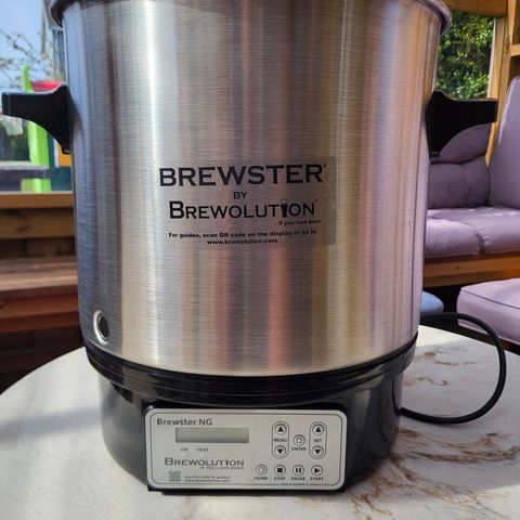 Brewster ølkoker 20 liter (ubrukt/ny)