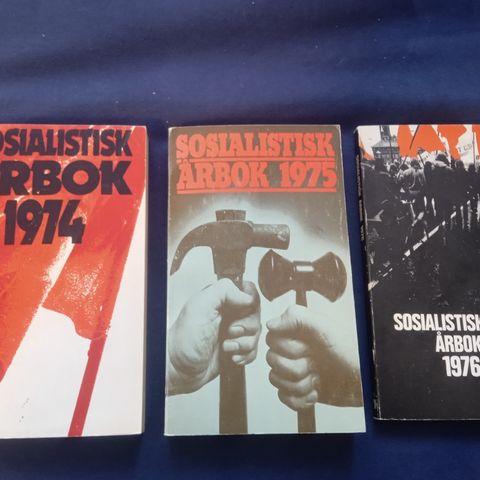 Sosialistisk årbok 1974, 1975 og 1976