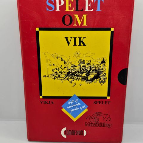 Spelet om Vik. Brettspill. Vikja Spelet