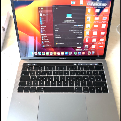 Macbook Pro 13.3 Touchbar 512 GB (2017)