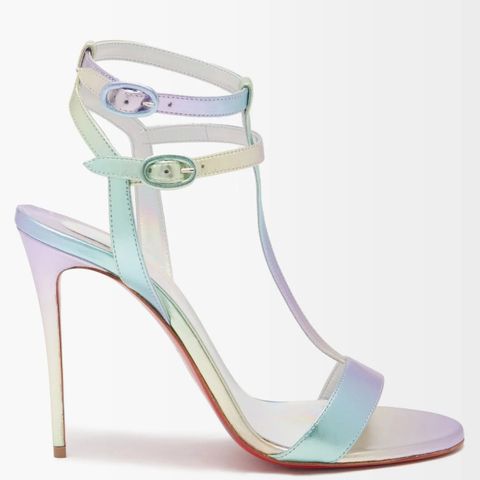 Christian Louboutin Mara 100 leather sandals 38,5