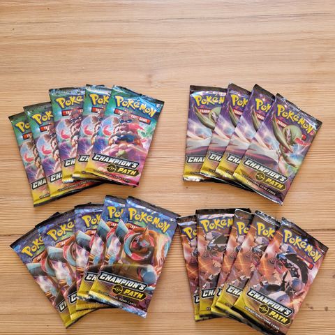 Pokemon Sword and Shield Booster Packs