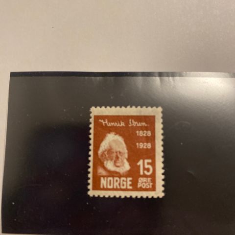 Frimerker Norge Postfrisk Ibsen 1928 NK 160