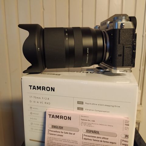 Tamron 17-70mm F2.8 til Fuji X