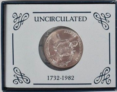 1/2 dollar 1982 - Washington Bud ønskes