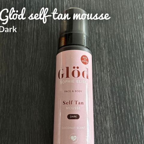 Glöd Self tan mousse dark 200 ml