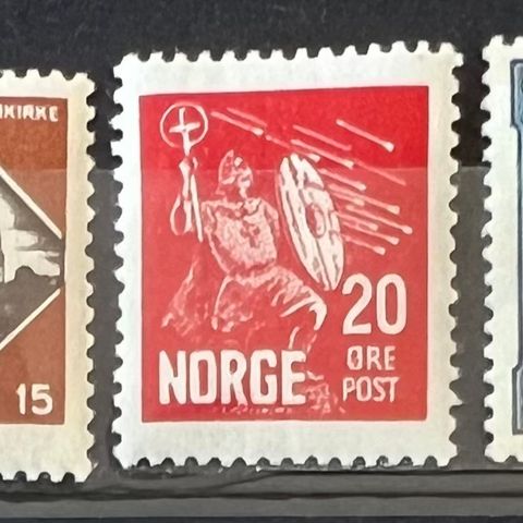 Norge NK 177-180 Hellig Olav postfrisk