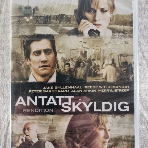 Antatt Skyldig DVD Rendition ny forseglet