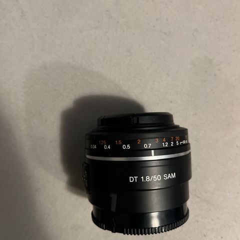 Sony 50m f1.8 Sam (a mount)