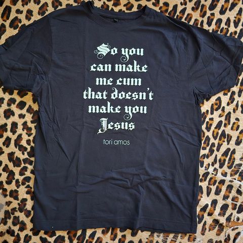 Tori Amos t-skjorte str.L
