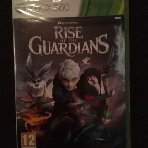 Xbox 360 Rise of the guardian, nytt. I emballasjen. Selges