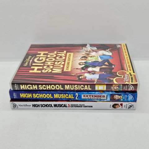 High School musical 1-3. Dvd