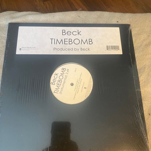 Beck ** Timebomb ** 12" ** Vinyl ** Indie