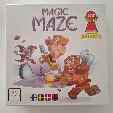 Magic Maze brettspill. Ny i forsegling