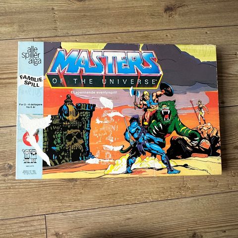 Masters of the Universe (Norske brettspillet fra 1984) - Komplett