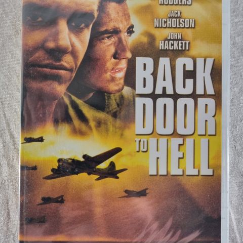 Back Door to Hell DVD ny forseglet GRATIS FRAKT norsk tekst