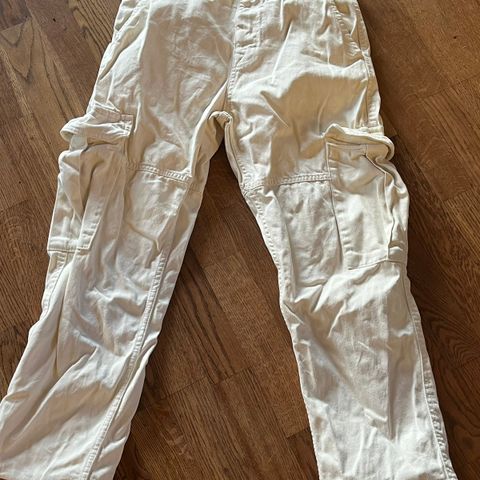 Bukse Zara offwhite, str 38