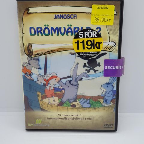 Janosch, Drømmeverden 2. Dvd. Har norsk tale.