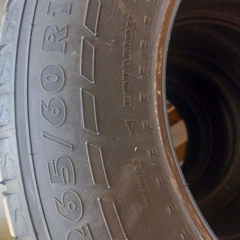 Dekk 265/60 R 18