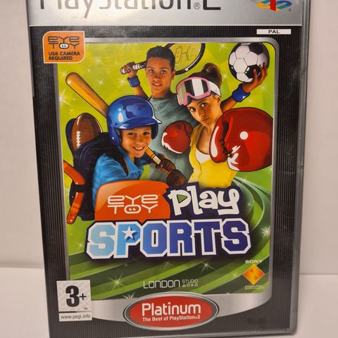 EyeToy Play Sports - PlayStation 2 - Komplett med Manual