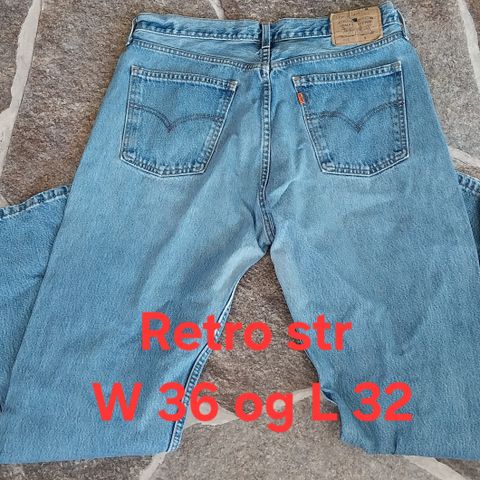 Retro Levis bukse