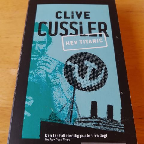 Clive Cussler, Hav Titanic, pocket, som ny