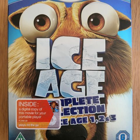 Ice Age 1, 2, & 3