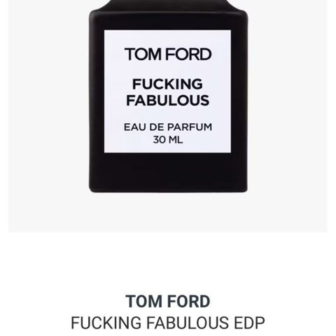 Tom Ford Fucking Fabulous 30ml